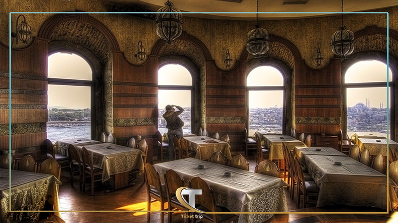 رستوران برج  گالاتای استانبول